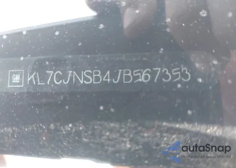 2018 Chevrolet Trax Ls from USA, damaged, VIN KL7CJNSB4JB567353